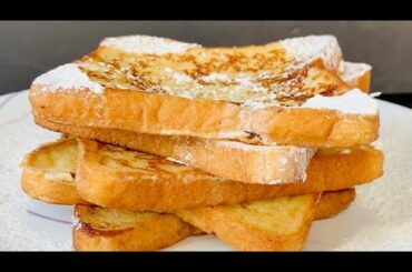 How to Make French Toast!!Classic Quick and Easy Recipe