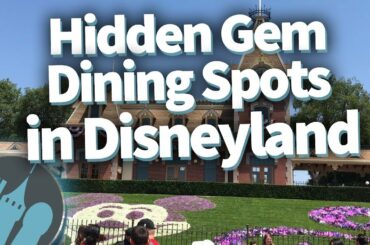 Hidden Gem Dining Spots in Disneyland!