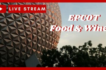 🔴 Live: From Disney's Epcot: Trying Escargot at Food & Wine 😋 🍽 🐌 + Superchats 💰are unlocked!!!
