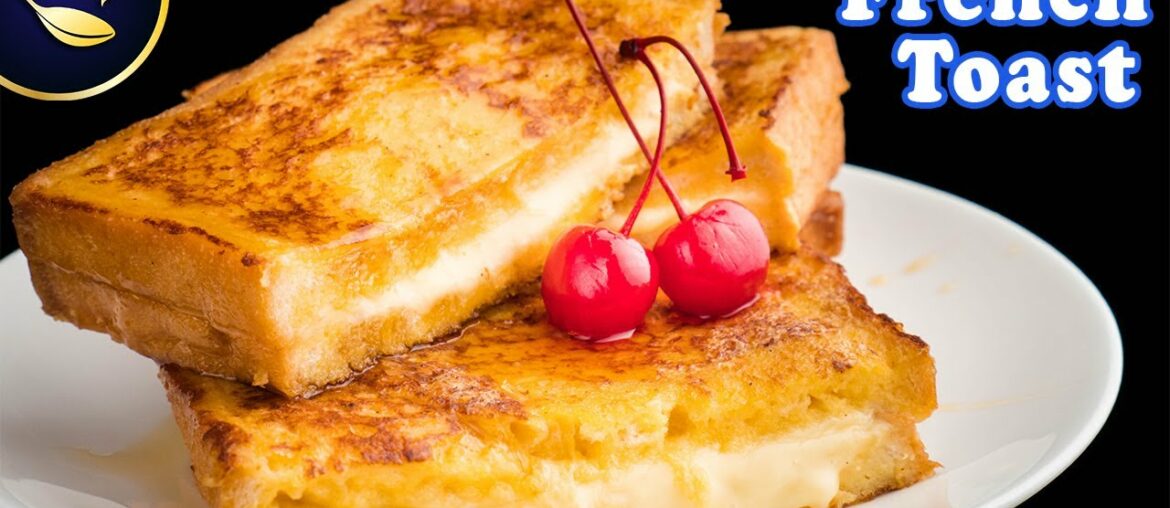 Cheesy French Toast Recipe by Gold Spoon | Easy French Toast for Breakfast | Cooking B Roll