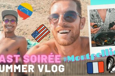 LAST SOIRÉE IN MONTPELLIER | South of France | Summer Vlog | Franglais (French & English)