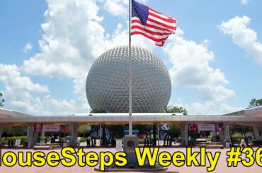 MouseSteps Weekly #365: A Morning at Magic Kingdom; Banana Cabana Lunch; Epcot; France Construction