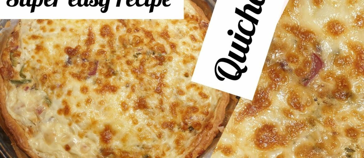 Quiche recipe || French Quiche very easy to make || All in one Me