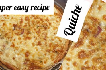 Quiche recipe || French Quiche very easy to make || All in one Me
