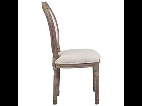 My Honest Review Modway Emanate French Vintage Upholstered Fabric Dining Side Chair in Beige – Ch My Honest Review Modway Emanate French Vintage Upholstered Fabric Dining Side Chair in Beige - Ch