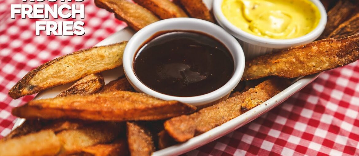 Rustic French Fries - Easy Homestyle Recipe.