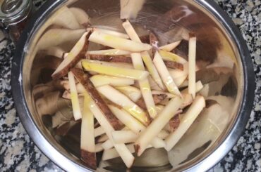 Vegan Air Fried French Fries | RECIPE