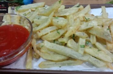 Garlic fries | How to make garlic french fries | recipe by Tasteful recipes