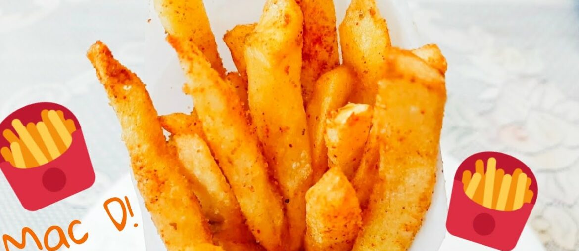 McDonald's French fries recipe / Crispy फ्रेंच फ्राइज़