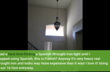 Top-Rated Review: French Scroll Rubbed Bronze Pendant Chandelier 15 1/4" Wide Rustic Country Ir...