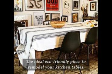 French Stripe or Country Stripe Cotton Tablecloth