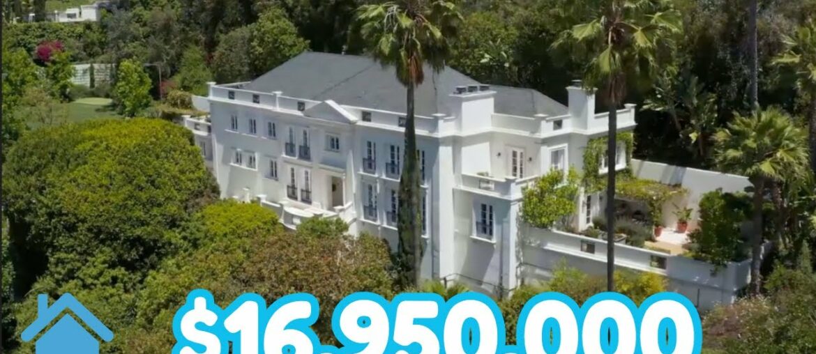 Inside a $16,950,000 Bel Air French Traditional Estate, Los Angeles, California