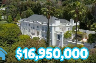 Inside a $16,950,000 Bel Air French Traditional Estate, Los Angeles, California