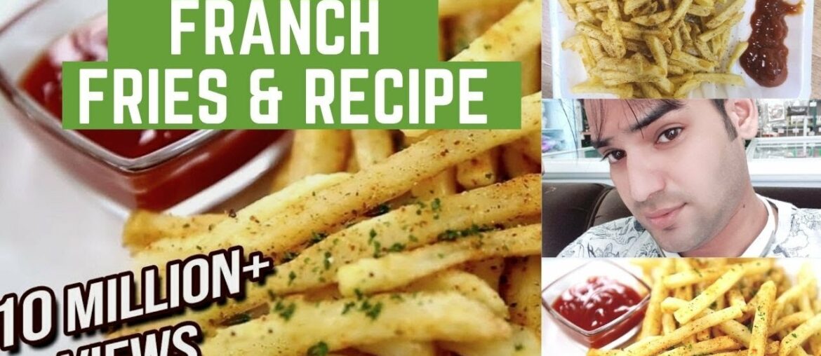 crispy French fries Recipe - Homemade crispy fries recipe- Restaurant style french fries