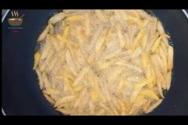 How to make Crispy Frozen Fries | Homemade Perfect French Fries recipe by Aish Cooking Channel