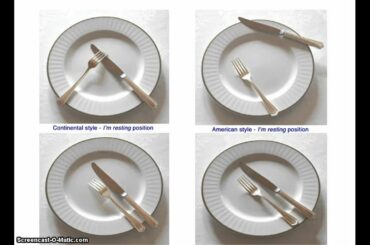 Western Dining Etiquette
