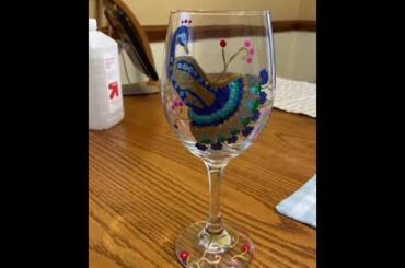 wine glass custom
