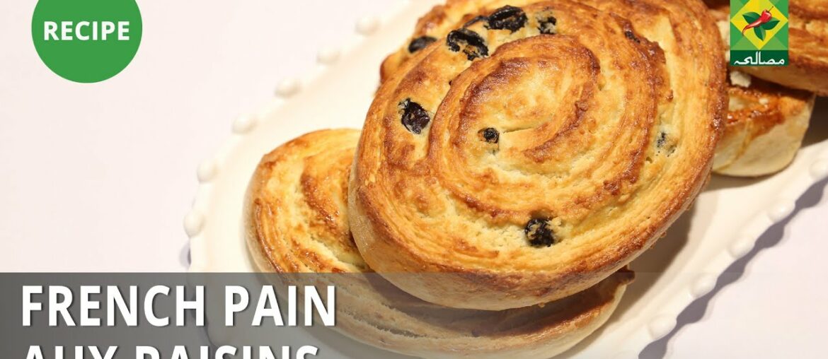 French Pain Aux Raisins Recipe | Food Diaries | Zarnak Sidhwa | Bakery Item French Pain Aux Raisins Recipe | Food Diaries | Zarnak Sidhwa | Bakery Item