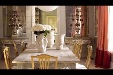 Janie Molster's Dining Room Is VERY Pink | House Beautiful | House Beautiful