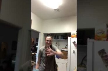 Dinner Party; spaghetti and French fries