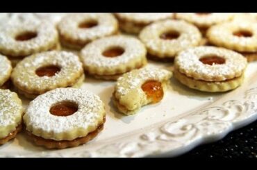 Cookies with Apricot Jam (Sablés à la Confiture) Recipe - CookingWithAlia - Episode 194