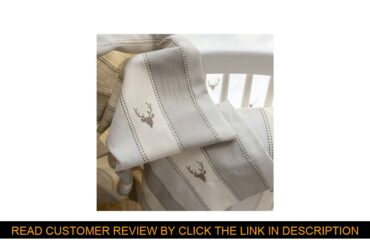 ProductSimple Modern Nordic Elk Stripe Embroidered Children Curtains for Living Dining Room Bedroom