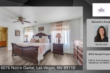 6076 Notre Dame, Las Vegas, NV 89110