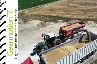 Harvest in France | Claas Tucano 560 montana | Perard 25m3