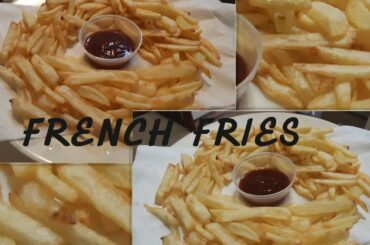 Crispy Homemade French Fries || tasty 🍟|| Recipe by FOODIES MEDIA