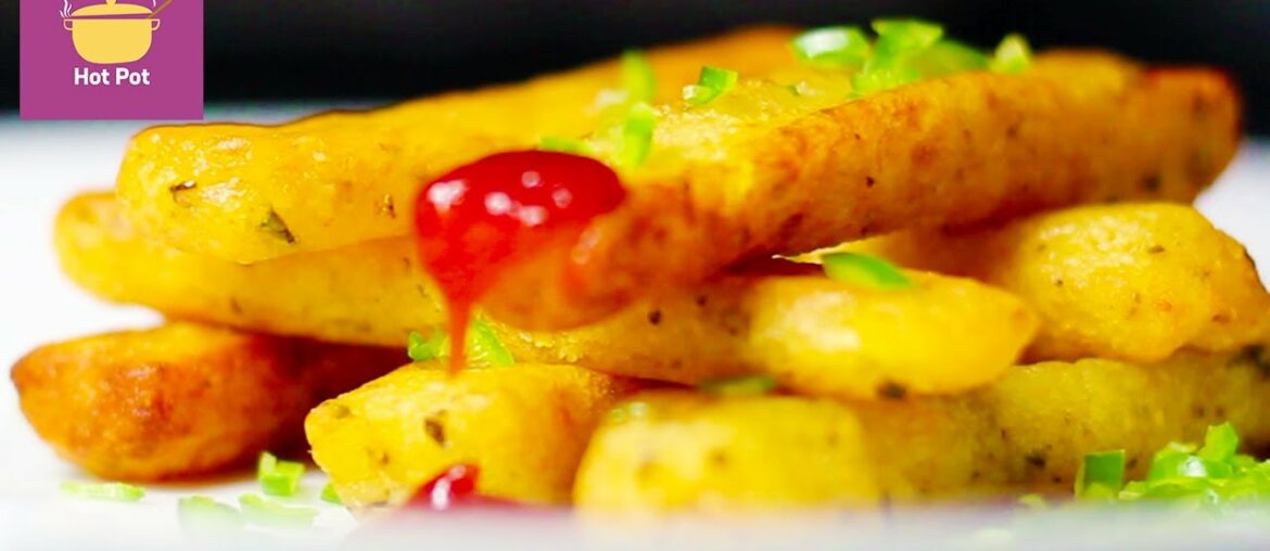 Cheesy Potato Fries | Mashed Potato Fries | Party Starter Recipe