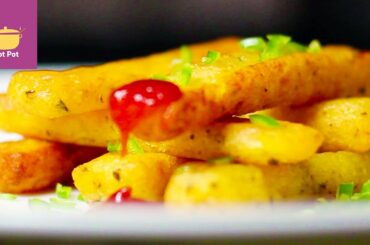 Cheesy Potato Fries | Mashed Potato Fries | Party Starter Recipe