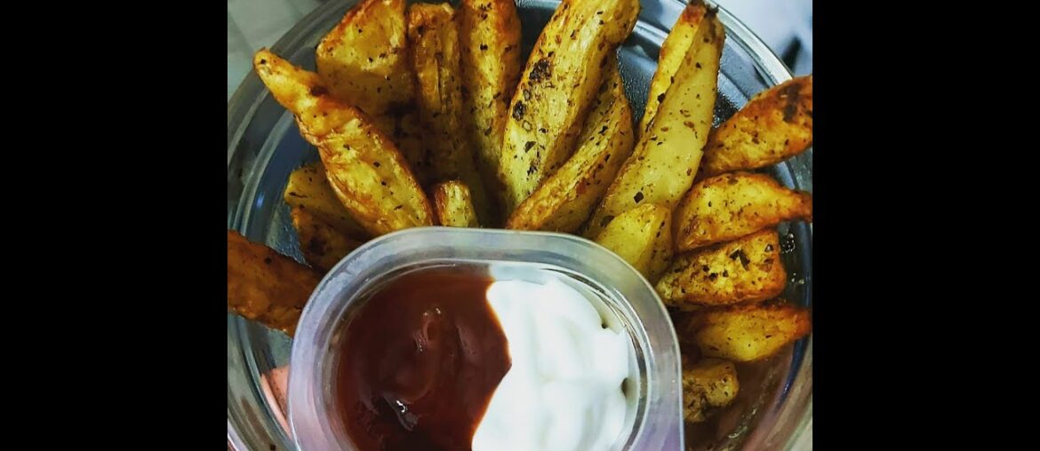 guilt free McDonald's masala French fries air fryer recipe