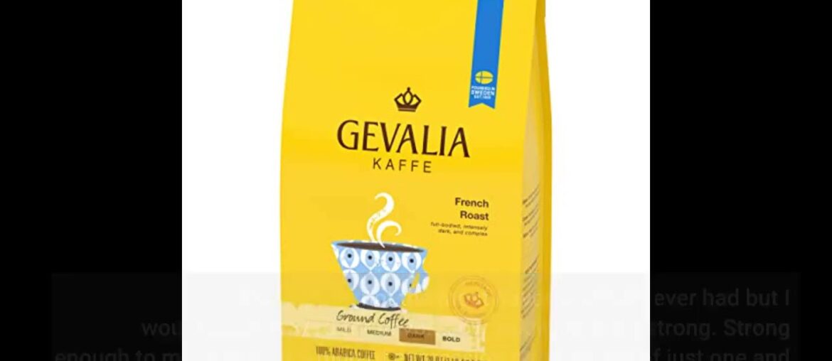 Gevalia French Roast Dark Ground Coffee (20 oz Bag)