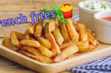 French Fries - Secret recipe - 5 min snack - easy to make