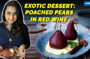 Poached Pears in Red Wine recipe | Easy To Cook Recipes