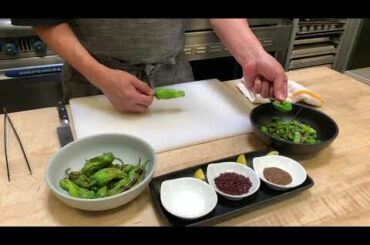 Blistered Shishito and Padrón Peppers