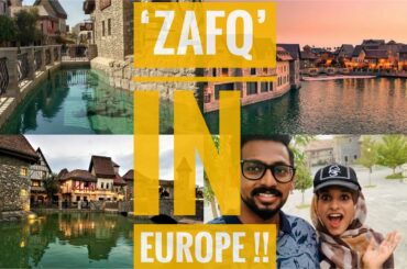 ZaFq in Europe| Riverland Dubai | Travel Vlog