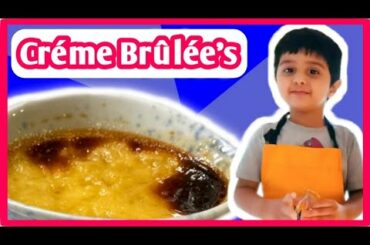 Créme Brûleée's | French Sweet Dish | Easy Recipe | Indian Kitchen Masala | Rekha Maniyar