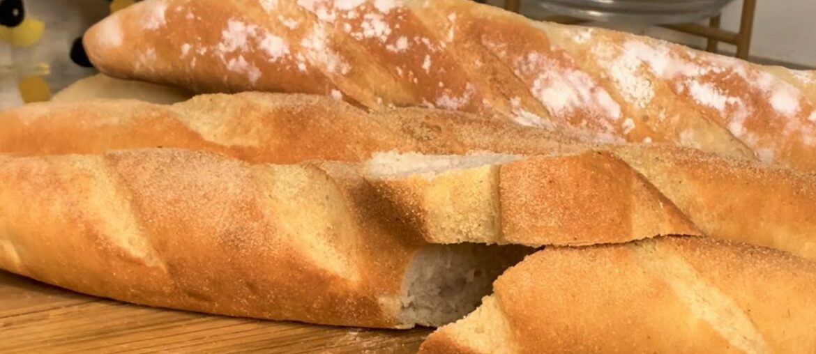 French Bread Recipe: French Baguette | How to make french baguette at home |Easy french bread recipe