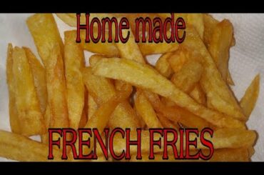 FRENCH FRIES RECIPE|| Lyns vlogs