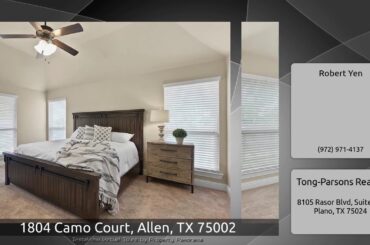 1804 Camo Court, Allen, TX 75002