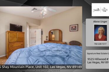 5455 Shay Mountain Place, Unit 102, Las Vegas, NV 89149