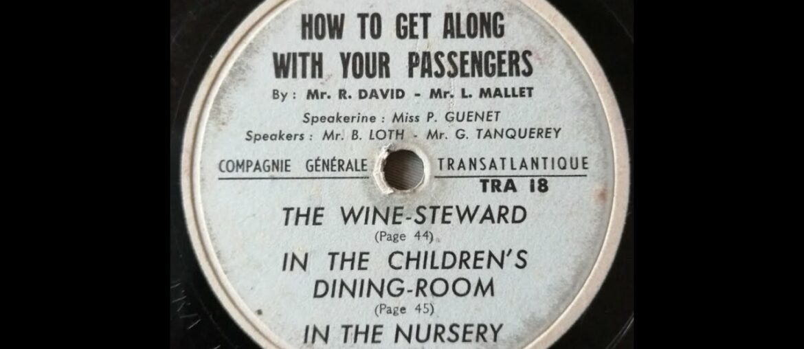 Compagnie Générale Transatlantique - formation -  1950