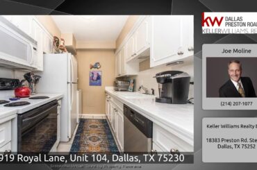 7919 Royal Lane, Unit 104, Dallas, TX 75230