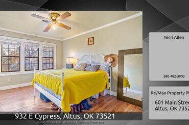 932 E Cypress, Altus, OK 73521