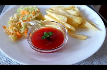 How to prepare simple crispy  French fries chips recipe