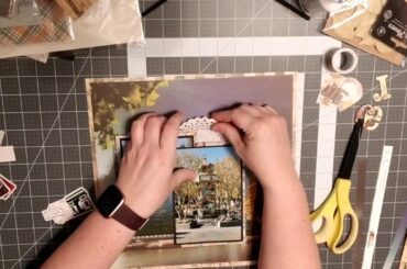 France (Epcot) scrapbook process video