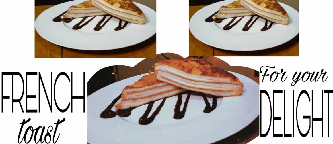 Pinoy style monte cristo sandwich recipe || Stuffed french toast with ham and cheese