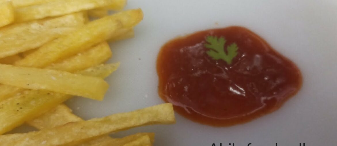 Restaurant style french fries recipe in Tamil/French Fries/how to make Potato french fries