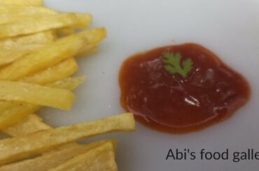 Restaurant style french fries recipe in Tamil/French Fries/how to make Potato french fries